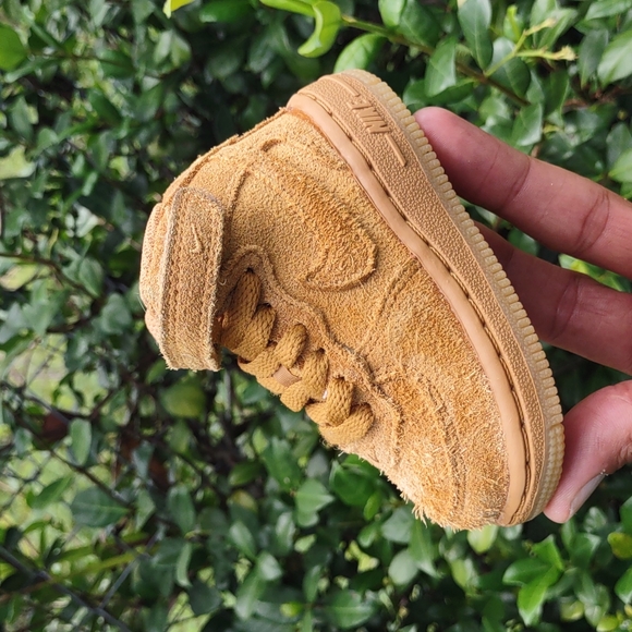 Nike Kids Force 1 Mid LV8 (TD) Sneakers (4C) - Picture 15 of 17